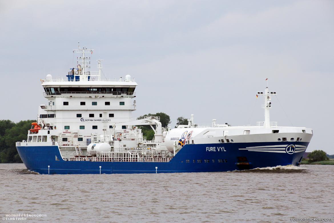 Fure-Vyl - Chemical Oil Products Tanker vessel registered in Sweden