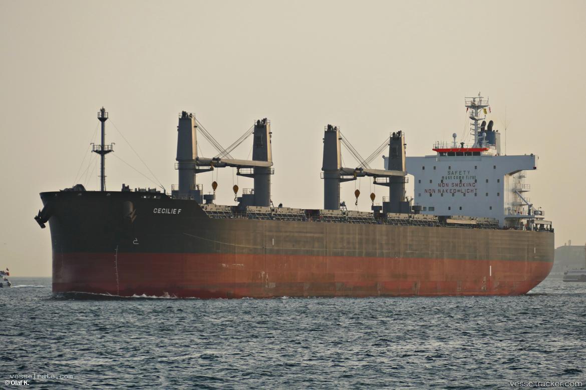Cecilie-F - Bulk Carrier vessel registered in Panama