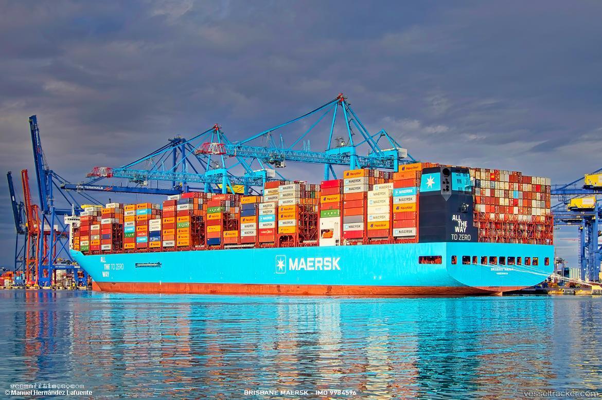 Brisbane-Maersk - Container Ship vessel registered in Denmark