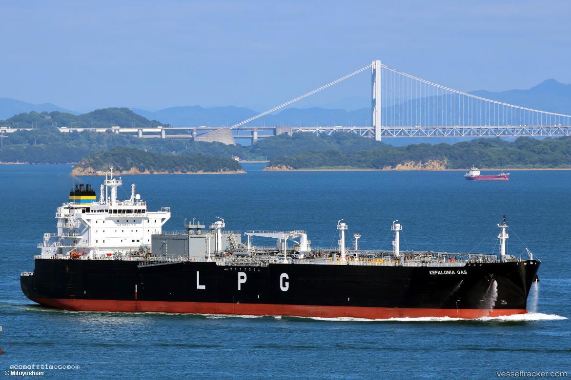 Kefalonia-Gas - Lpg Tanker vessel registered in Liberia