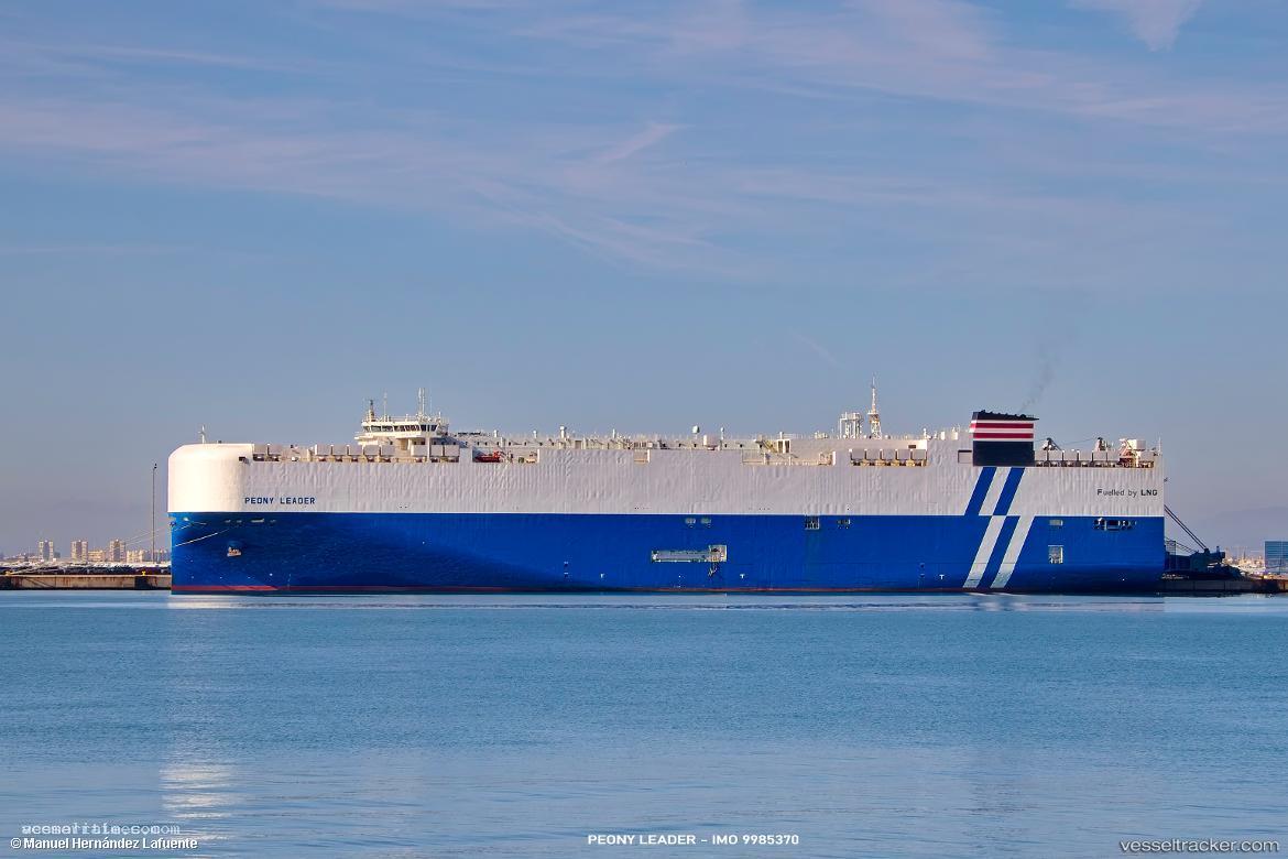 Peony-Leader - Vehicles Carrier vessel registered in Liberia