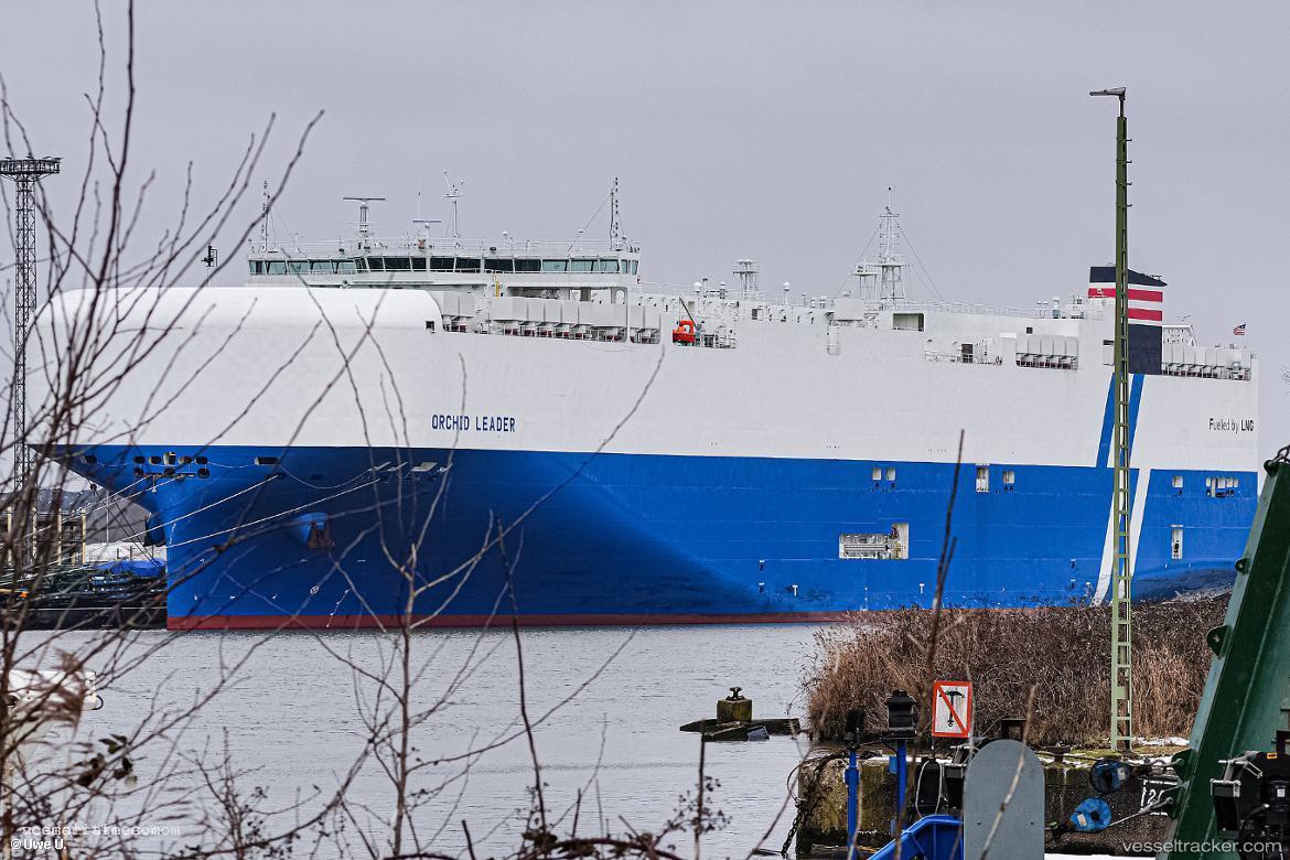 Orchid-Leader - Vehicles Carrier vessel registered in Liberia