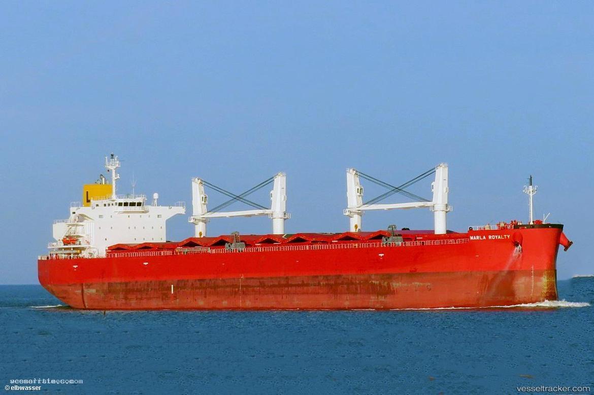 Marla-Royalty - Bulk Carrier vessel registered in Marshall Islands