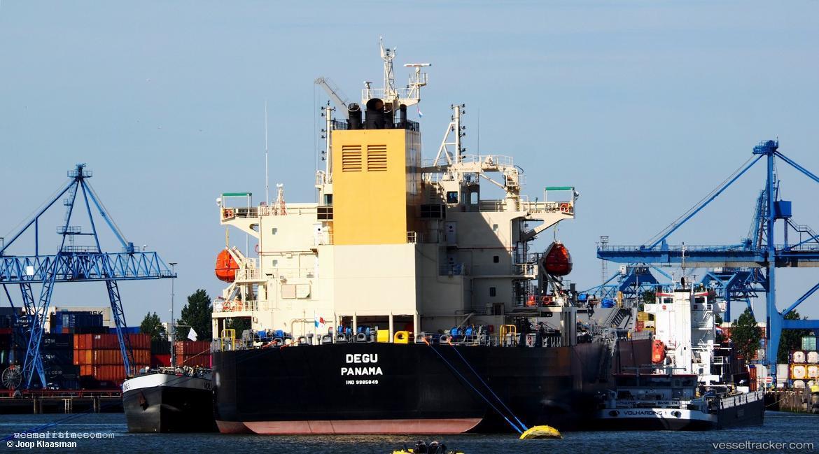 Degu - Chemical Oil Products Tanker vessel registered in Panama