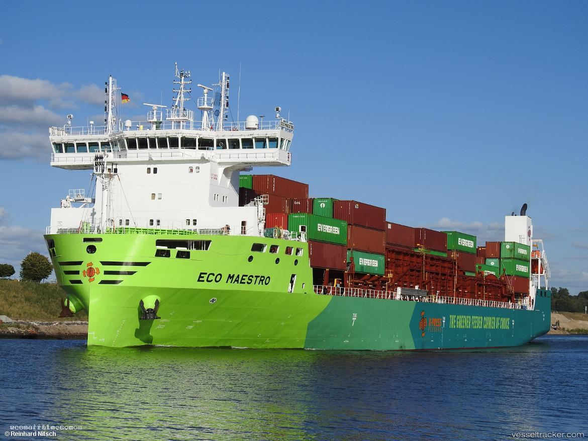 Eco-Maestro - Container Ship vessel registered in Malta