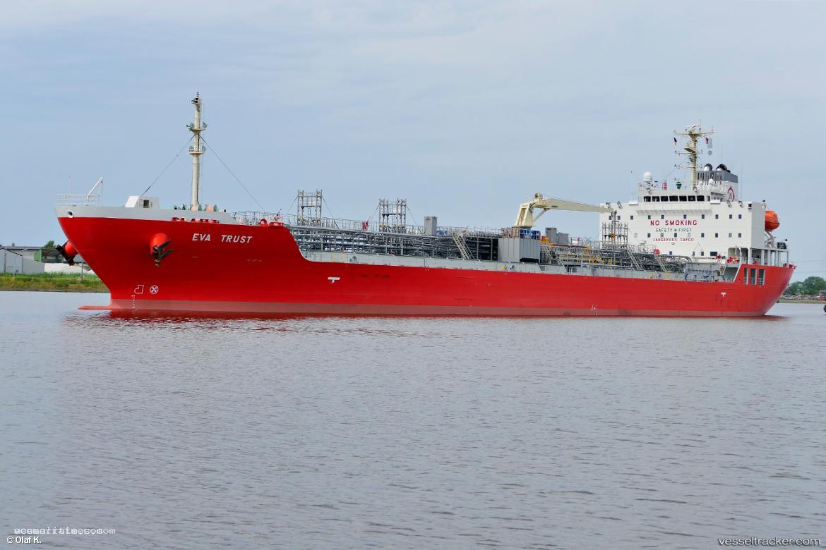 Eva-Trust - Chemical Oil Products Tanker vessel registered in Philippines