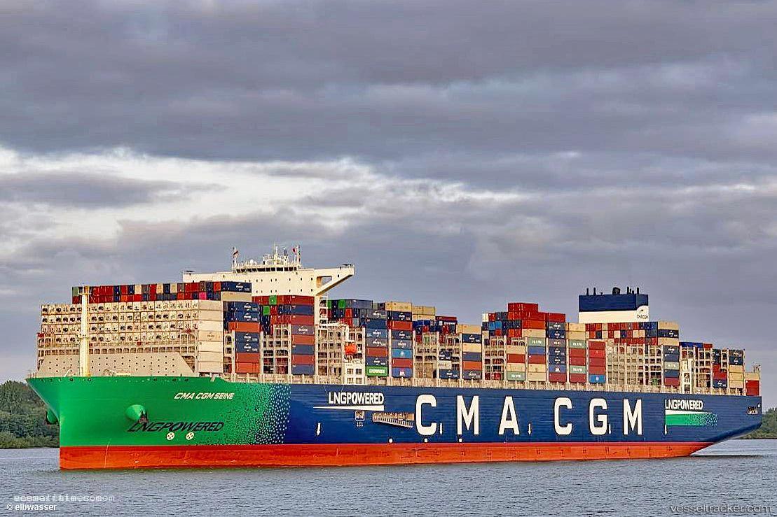Cma-Cgm-Seine - Container Ship vessel registered in Singapore