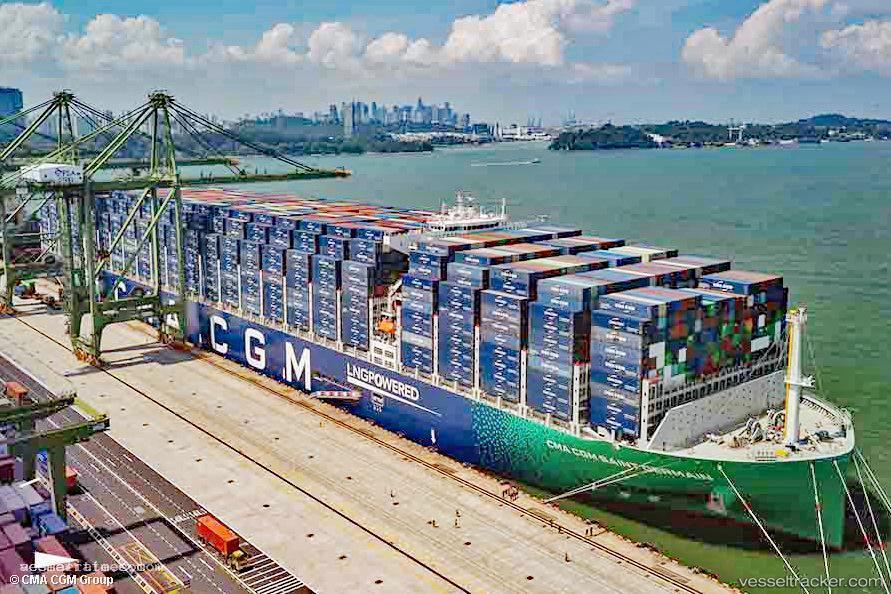 Cmacgm-Saint-Germain - Container Ship vessel registered in Singapore