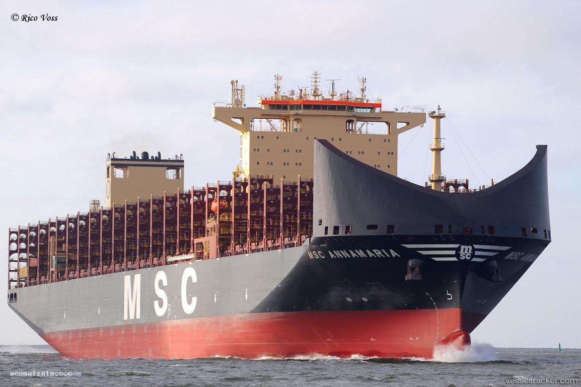 Msc-Annamaria - Container Ship vessel registered in Liberia