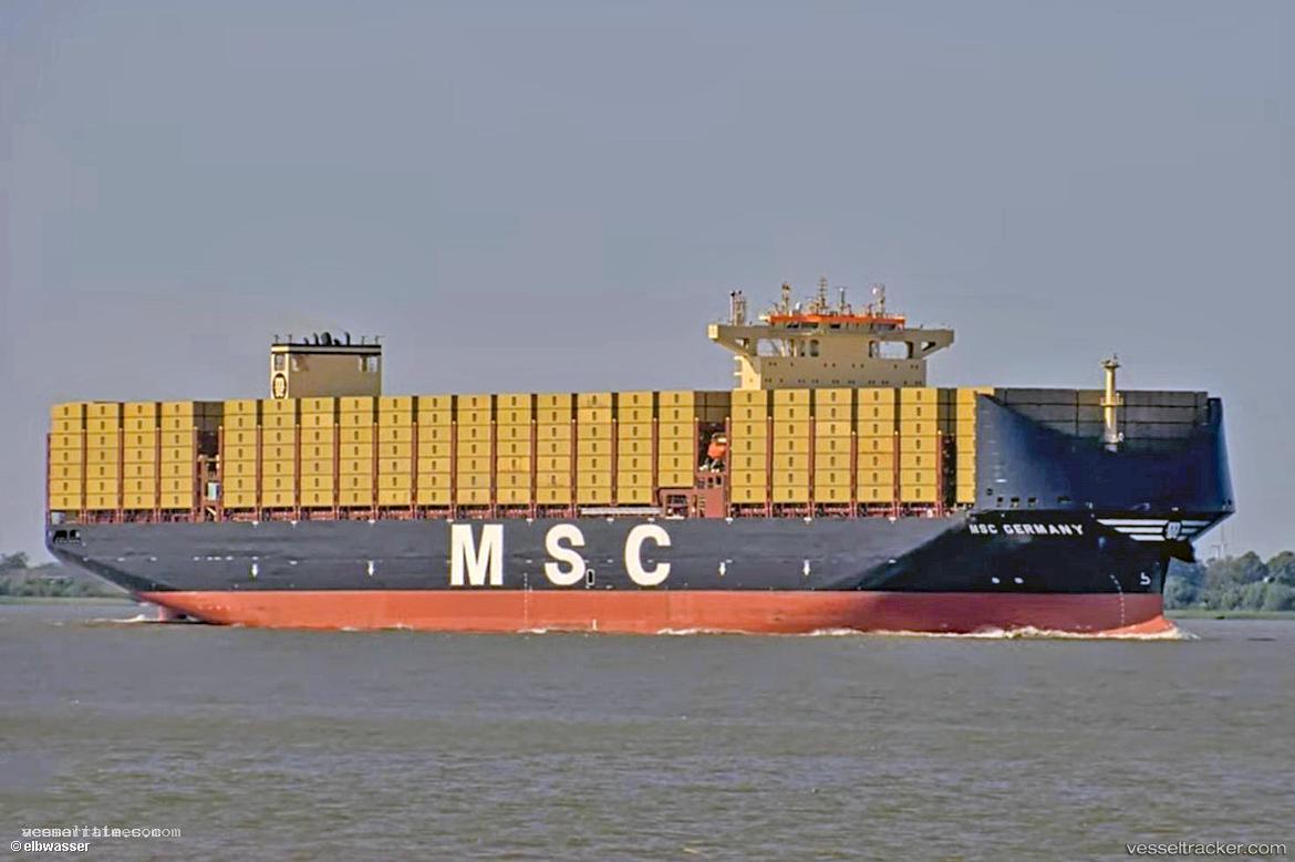 Msc-Germany - Container Ship vessel registered in Liberia