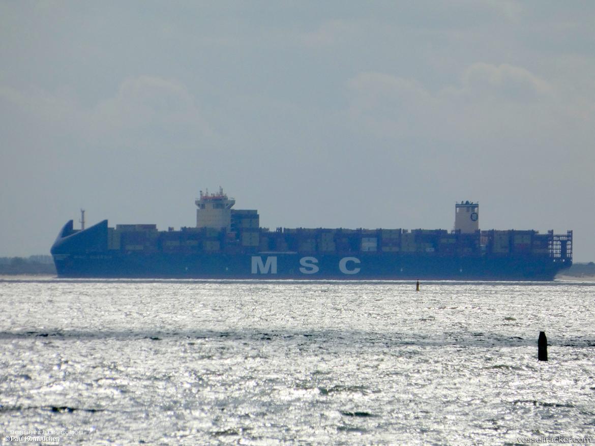 Msc-Alessia - Container Ship vessel registered in Liberia