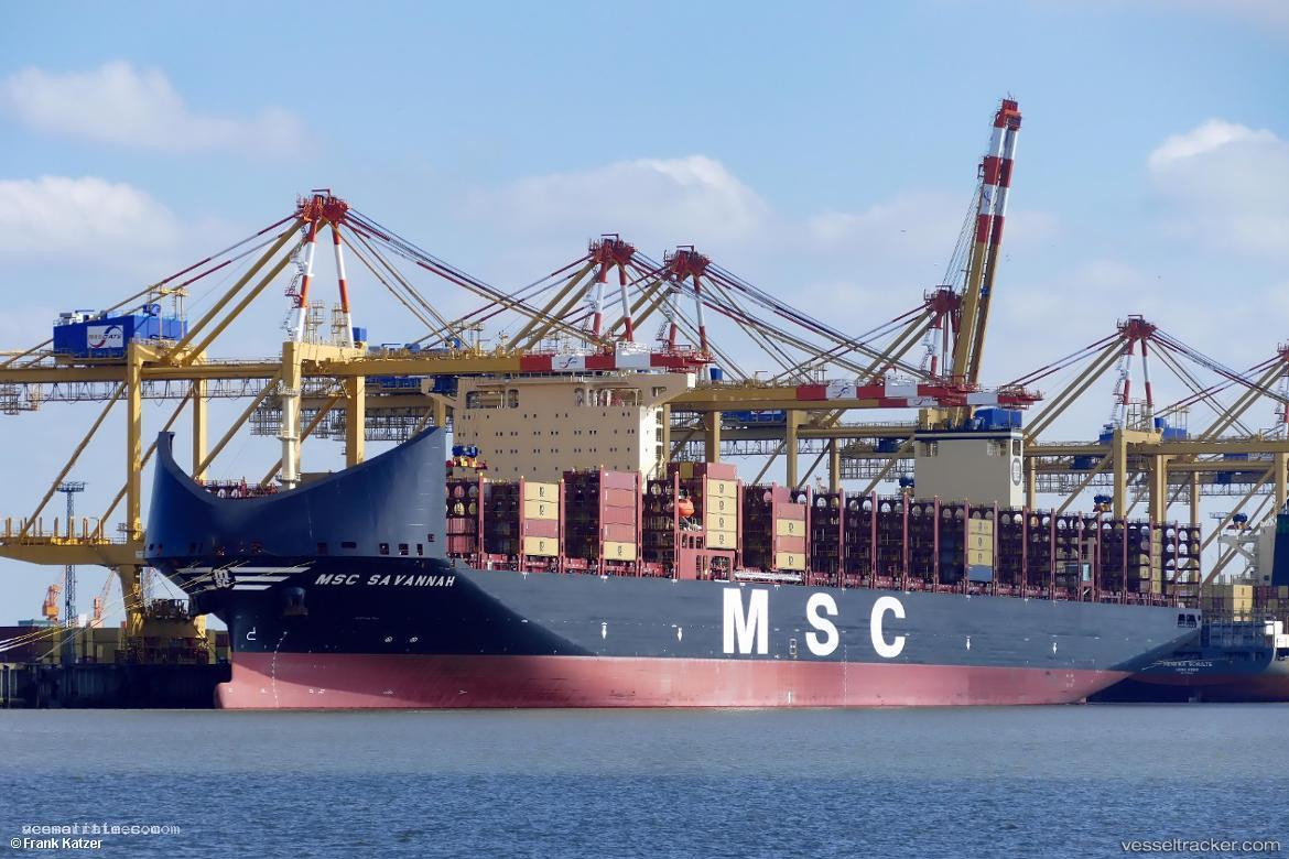 Msc-Savannah - Container Ship vessel registered in Liberia