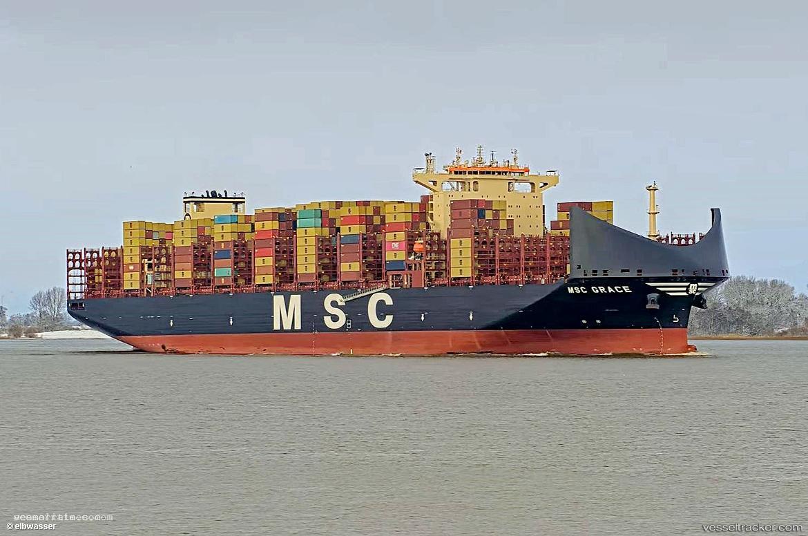Msc-Grace - Container Ship vessel registered in Liberia
