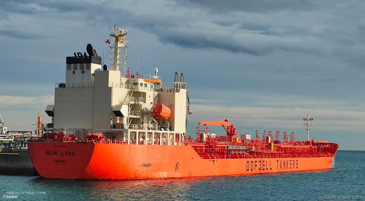 Bow-Lynx - Chemical Oil Products Tanker vessel registered in Panama