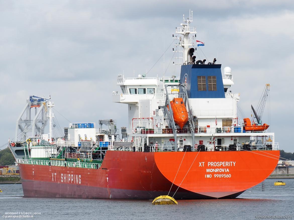 Xt-Prosperity - Chemical Oil Products Tanker vessel registered in Liberia