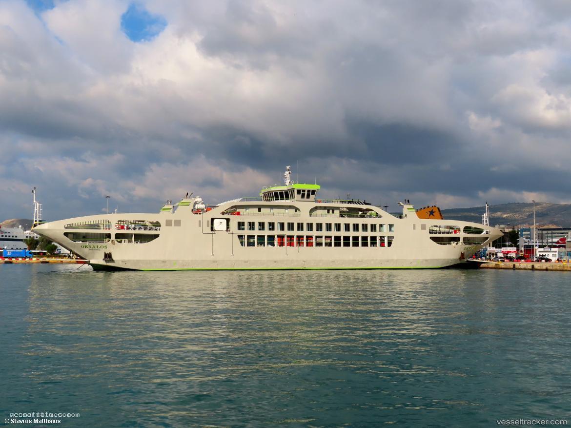 Okialos - Passenger Ro Ro Cargo Ship vessel registered in Greece