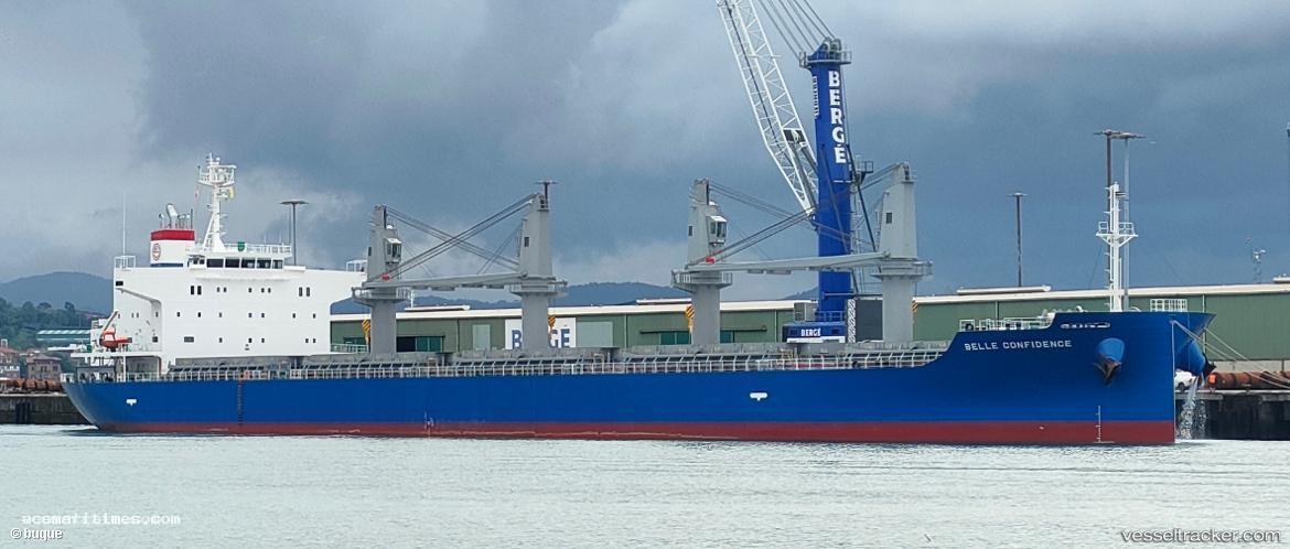 Belle-Confidence - Bulk Carrier vessel registered in Portugal