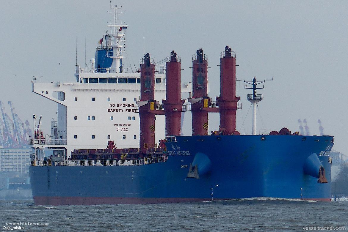 Great-Affluence - Bulk Carrier vessel registered in Hong Kong