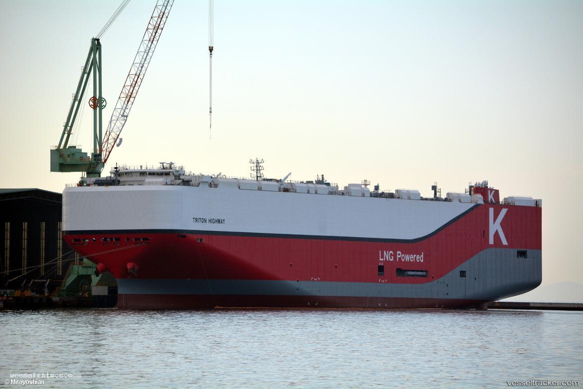 Triton-Highway - Vehicles Carrier vessel registered in Japan