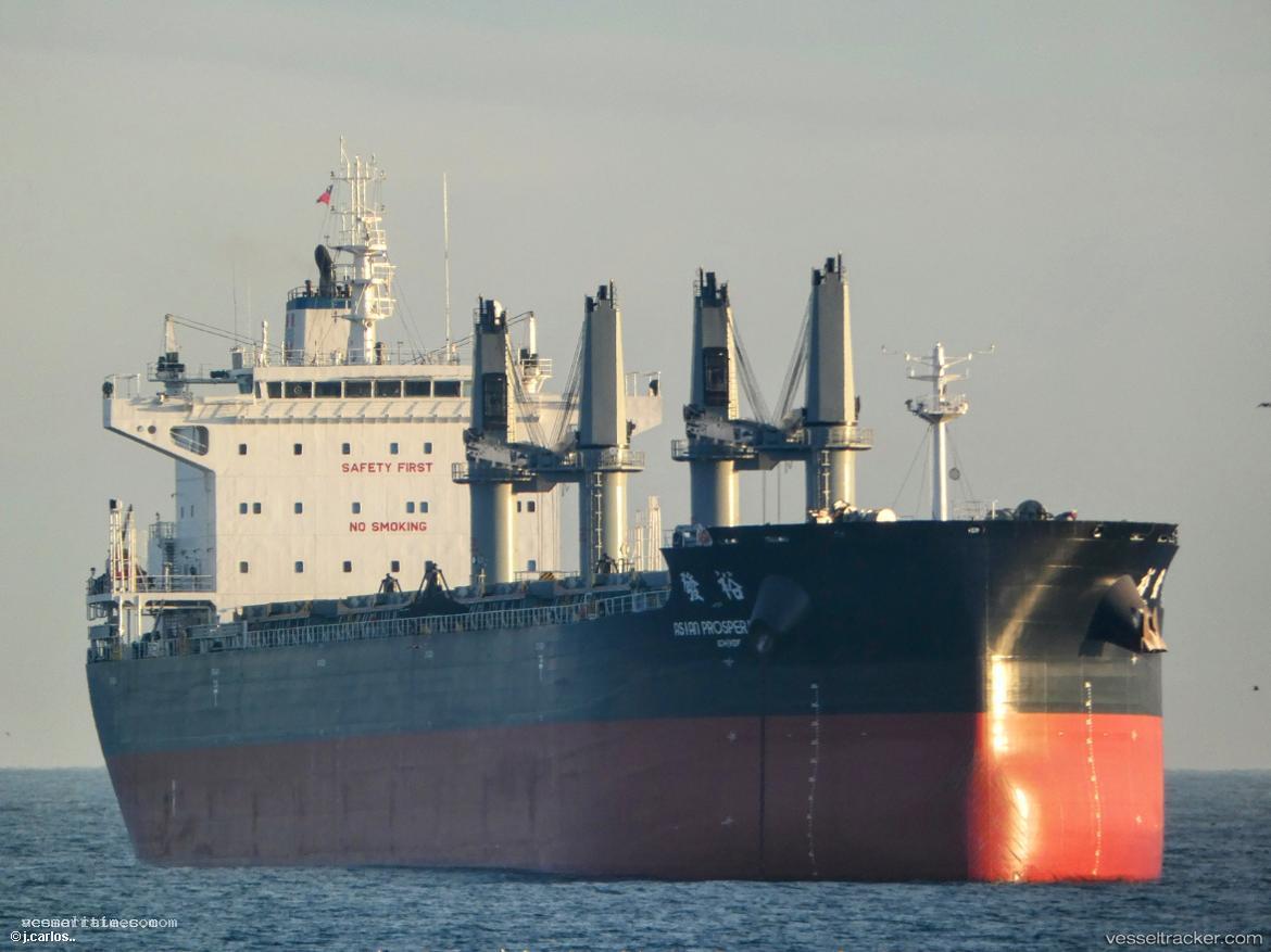 Asian-Prosperity - Bulk Carrier vessel registered in Singapore