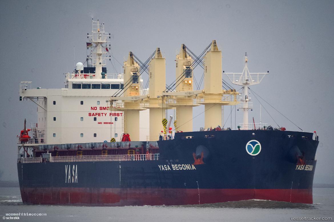 Yasa-Begonia - Bulk Carrier vessel registered in Marshall Islands