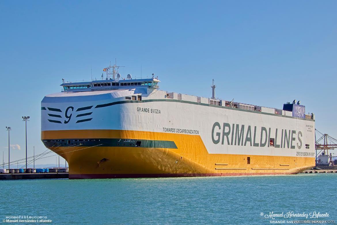 Grande-Svezia - Vehicles Carrier vessel registered in Italy