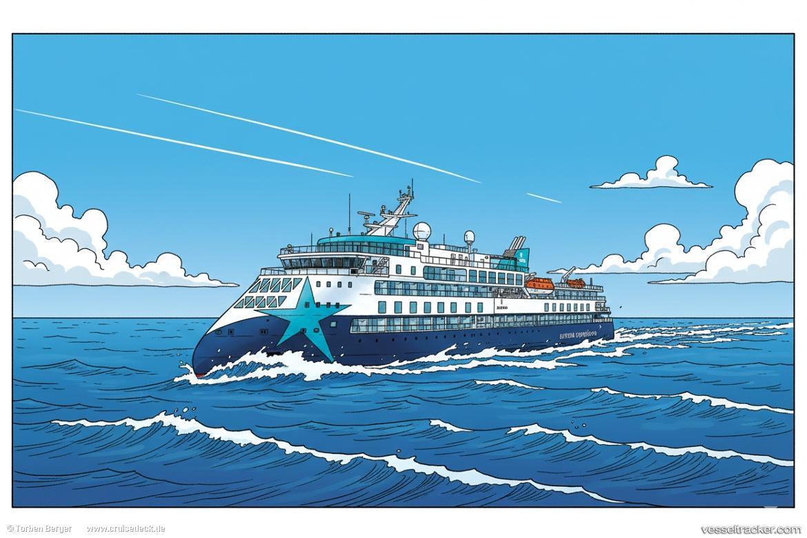 Douglas-Mawson - Cruise Ship vessel registered in Bahamas