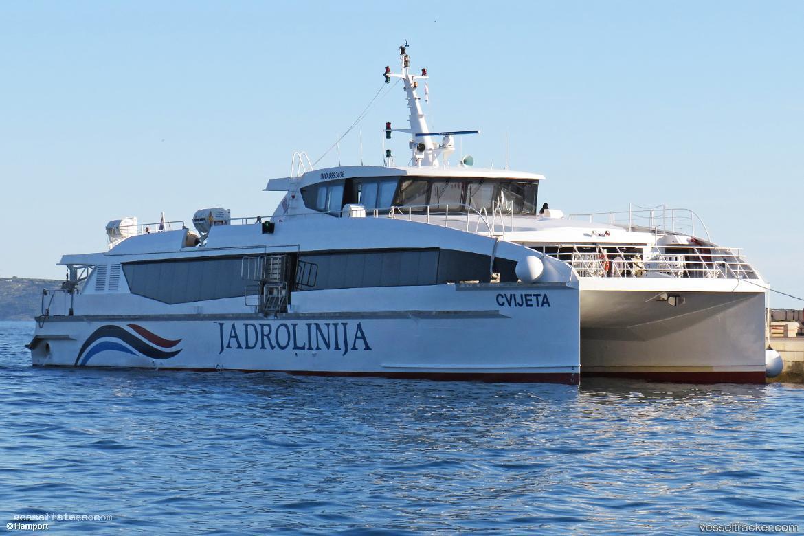 Cvijeta - Passenger Ship vessel registered in Croatia