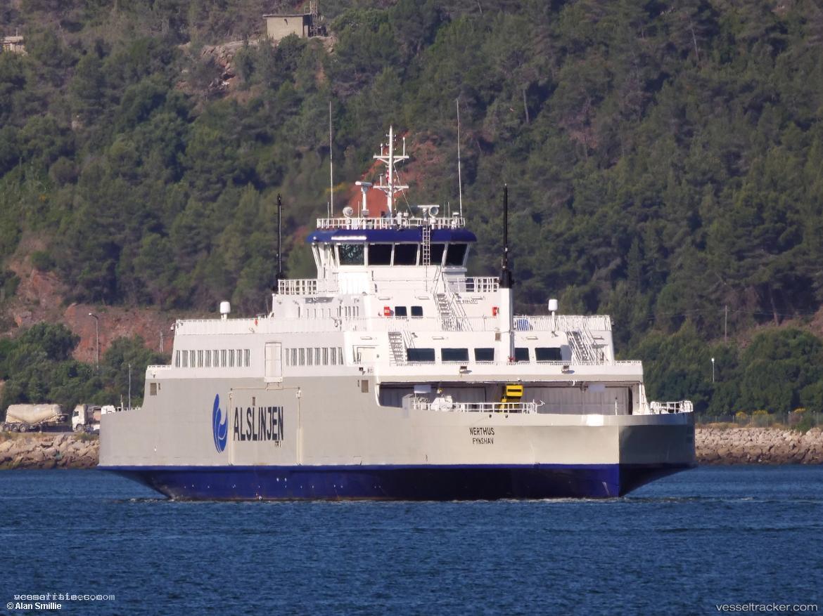 Nerthus - Passenger Ro Ro Cargo Ship vessel registered in Denmark