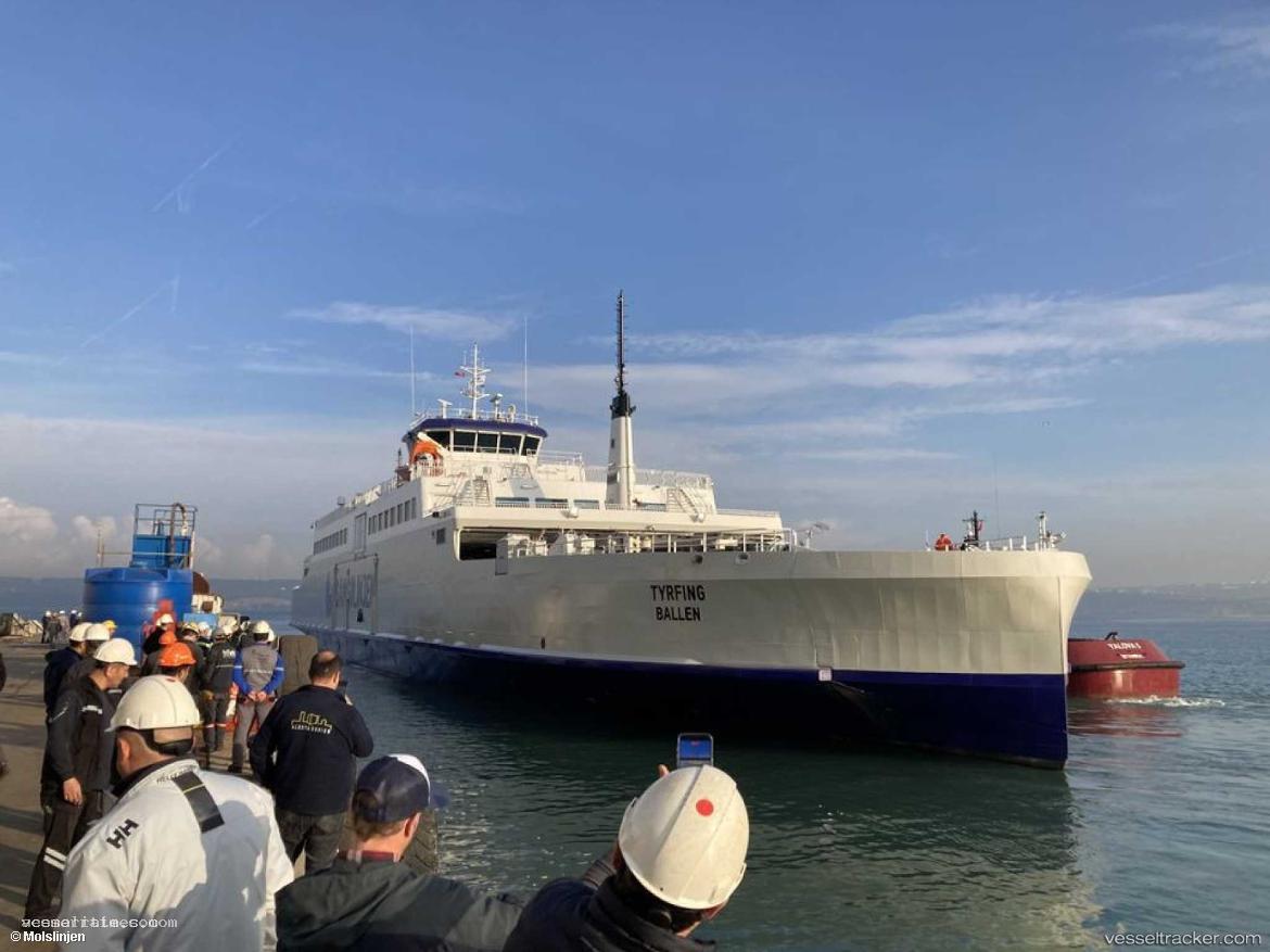 Tyrfing - Passenger Ro Ro Cargo Ship vessel registered in Denmark