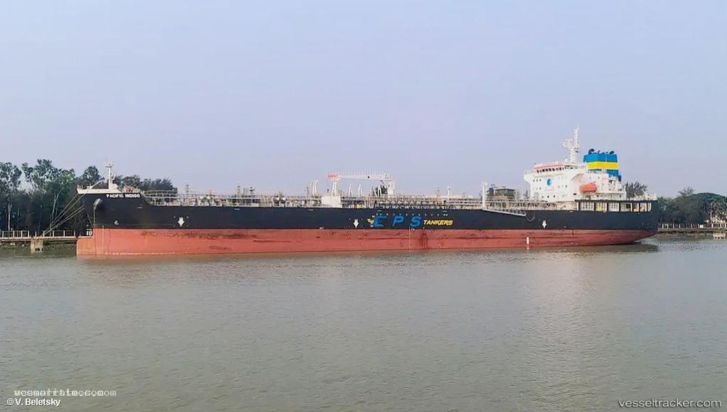Pacific-Indigo - Chemical Oil Products Tanker vessel registered in Liberia