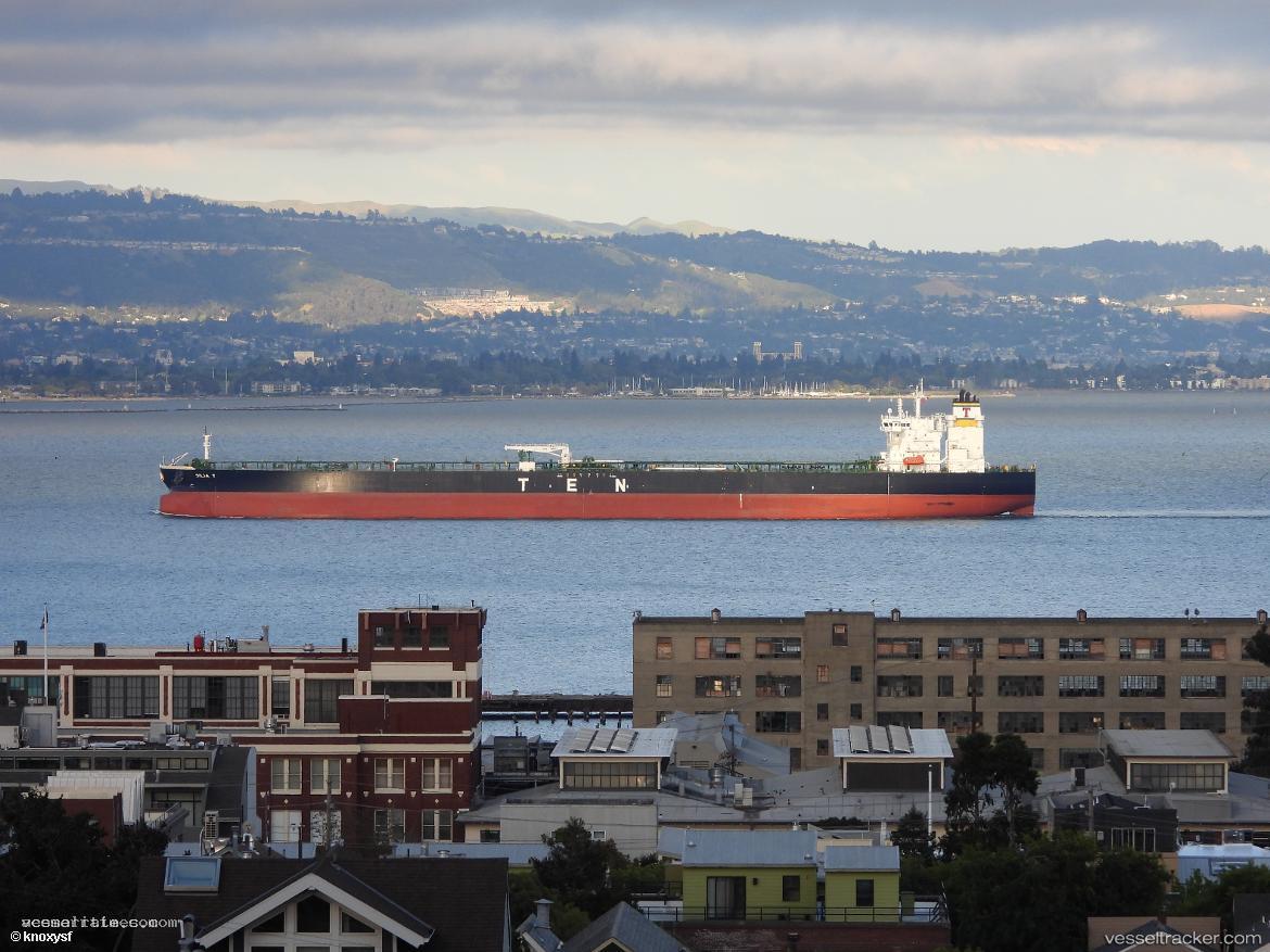 Silia-T - Crude Oil Tanker vessel registered in Greece