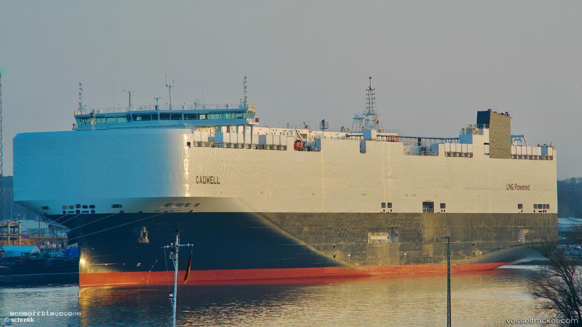 Cadwell - Vehicles Carrier vessel registered in Liberia